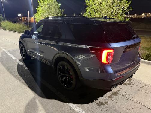 Blue 2020 Ford Explorer ST