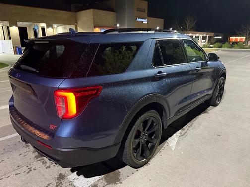Blue 2020 Ford Explorer ST