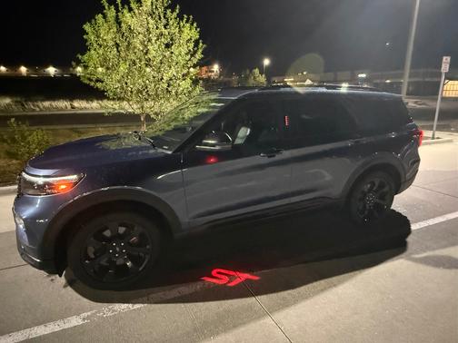 Blue 2020 Ford Explorer ST