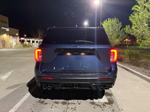 Blue 2020 Ford Explorer ST