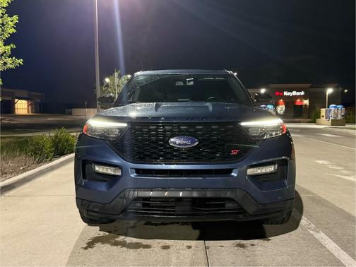 Blue 2020 Ford Explorer ST