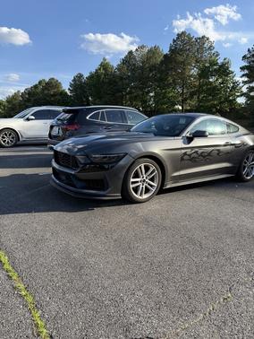 Gray 2016 Ford Mustang EcoBoost Premium