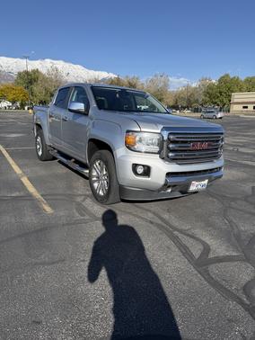 Silver 2018 GMC Canyon SLT