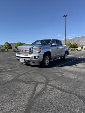 Silver 2018 GMC Canyon SLT