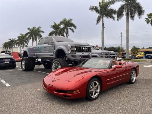 Red 2002 Chevrolet Corvette Base
