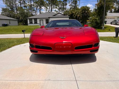 Red 2002 Chevrolet Corvette Base