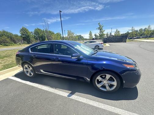 Blue 2014 Acura TL Technology