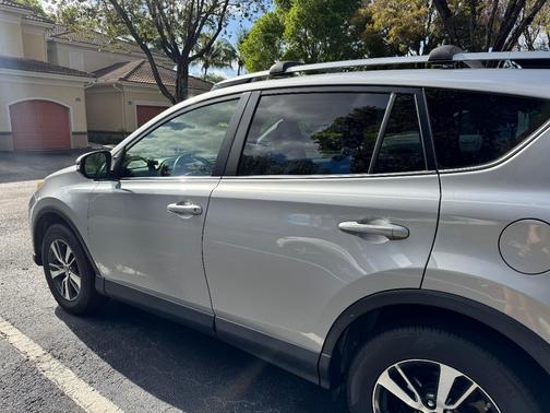 Silver 2018 Toyota RAV4 XLE