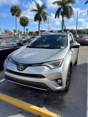 Silver 2018 Toyota RAV4 XLE
