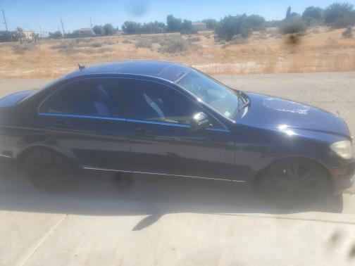 Blue 2008 Mercedes-Benz C-Class C 300 Luxury