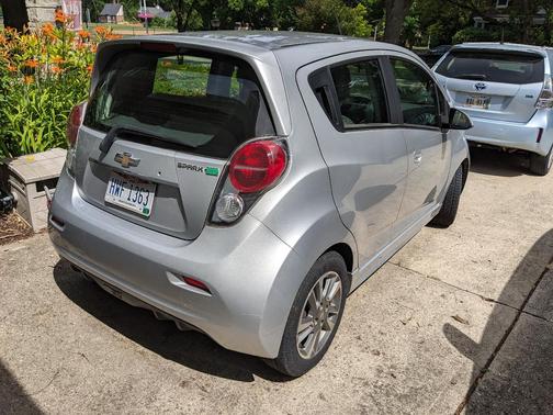 Silver 2015 Chevrolet Spark EV 2LT