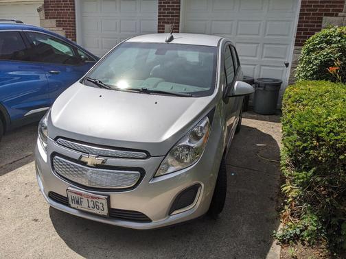 Silver 2015 Chevrolet Spark EV 2LT