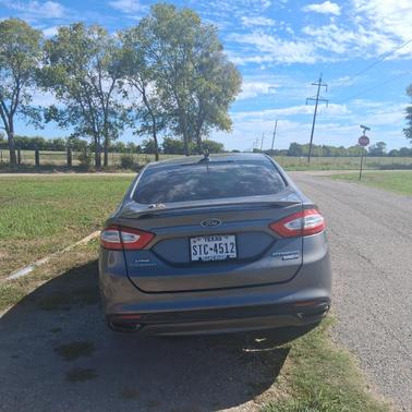 Silver 2014 Ford Fusion Titanium