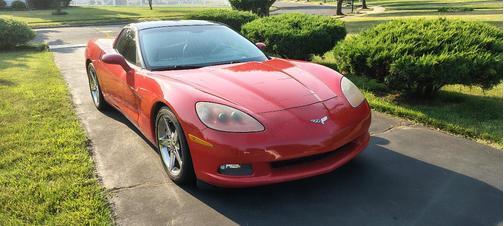 Red 2008 Chevrolet Corvette Base