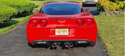 Red 2008 Chevrolet Corvette Base