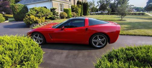 Red 2008 Chevrolet Corvette Base