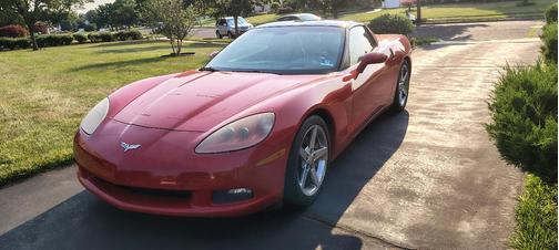 Red 2008 Chevrolet Corvette Base