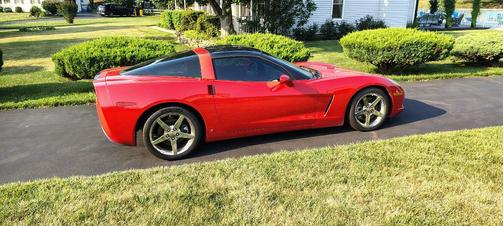Red 2008 Chevrolet Corvette Base