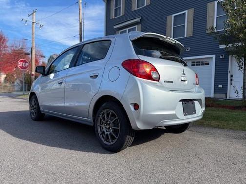 Silver 2015 Mitsubishi Mirage DE
