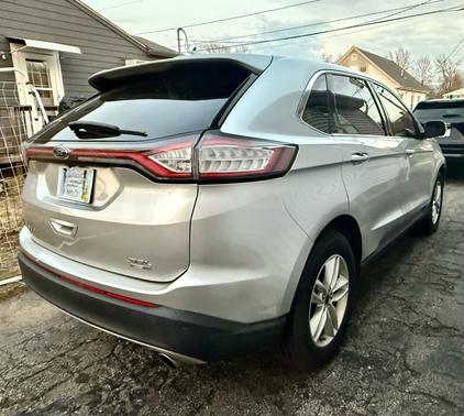 Silver 2015 Ford Edge SEL