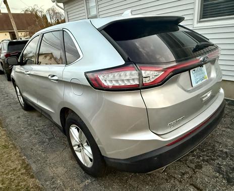 Silver 2015 Ford Edge SEL