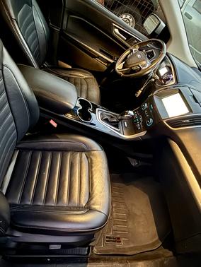 Silver 2015 Ford Edge SEL