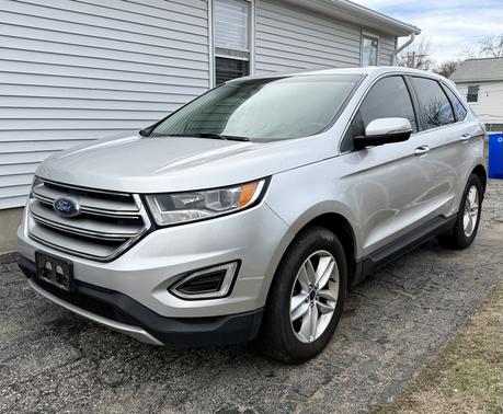 Silver 2015 Ford Edge SEL