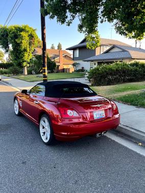 Red 2005 Chrysler Crossfire Limited
