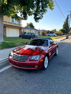 Red 2005 Chrysler Crossfire Limited