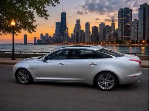 Silver 2013 Jaguar XJ L Portfolio