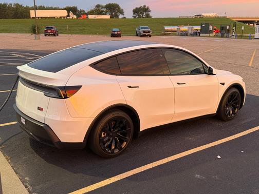 White 2026 Tesla Model Y Long Range Launch Series AWD
