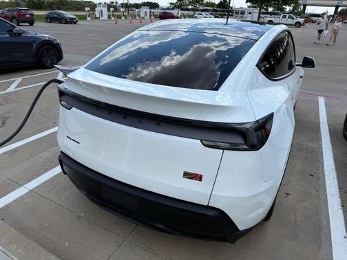 White 2026 Tesla Model Y Long Range Launch Series AWD