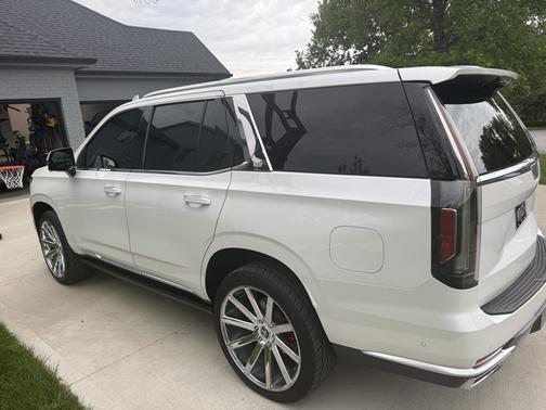 White 2024 Cadillac Escalade Premium Luxury Platinum