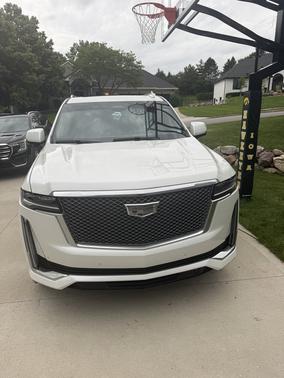 White 2024 Cadillac Escalade Premium Luxury Platinum