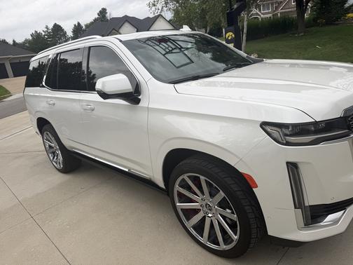 White 2024 Cadillac Escalade Premium Luxury Platinum