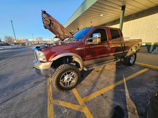 Brown 2006 Ford F-350 Lariat Crew Cab Super Duty