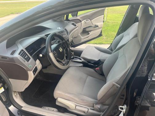 Black 2012 Honda Civic LX