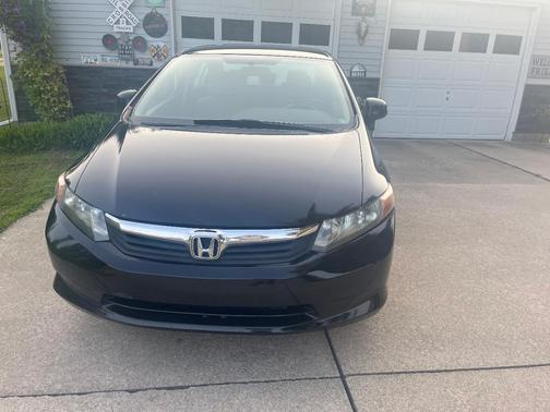 Black 2012 Honda Civic LX