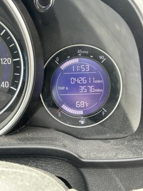 Red 2016 Honda Fit EX