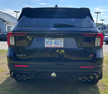 Black 2025 Ford Explorer ST 4WD