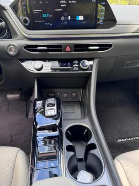 Gray 2023 Hyundai SONATA Hybrid Limited