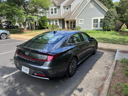 Gray 2023 Hyundai SONATA Hybrid Limited