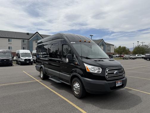 Black 2018 Ford Transit-350 XLT