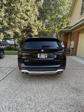 Black 2022 BMW X3 sDrive30i