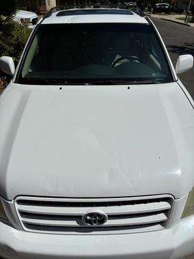 White 2003 Toyota Highlander Limited