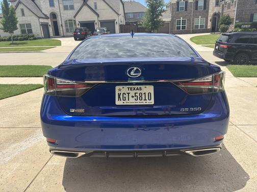 Blue 2016 Lexus GS 350 F Sport