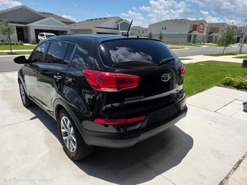 Black 2016 Kia Sportage LX