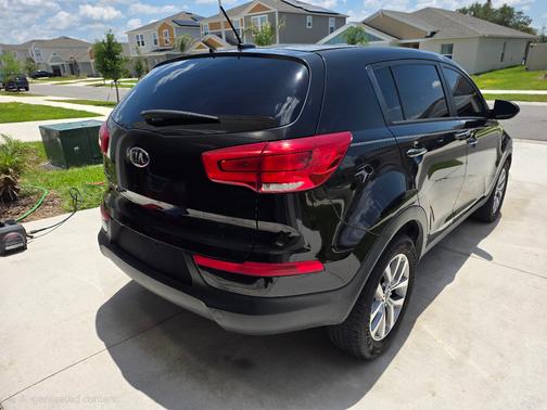 Black 2016 Kia Sportage LX