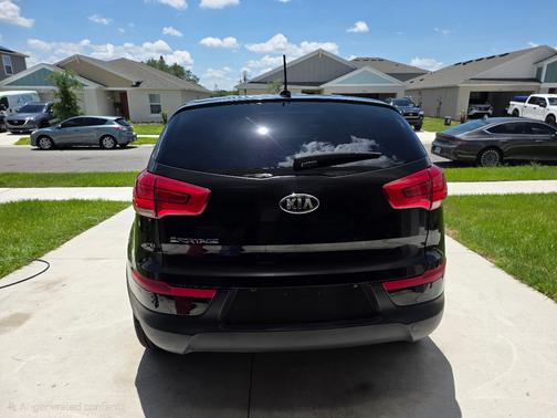 Black 2016 Kia Sportage LX