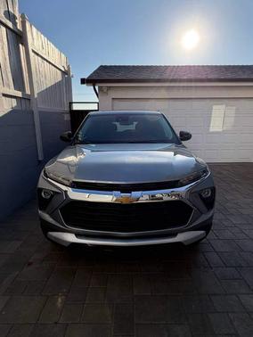Silver 2025 Chevrolet Trailblazer LS